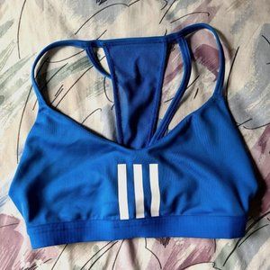 Adidas Sports Bra Top Exercise Blue (XS)
